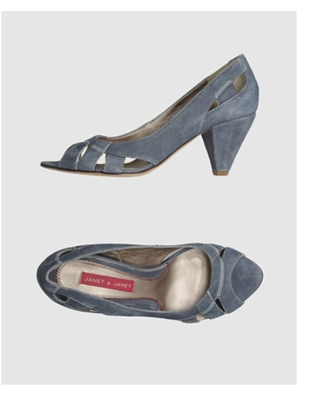 Pumps with open toe